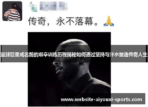 篮球巨星成名前的艰辛训练历程揭秘如何通过坚持与汗水塑造传奇人生